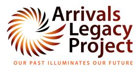 Arrivals Legacy Project logo