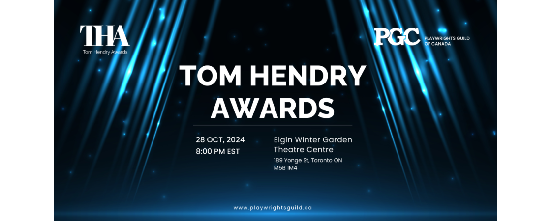 PGC Tom Hendry Awards Flier