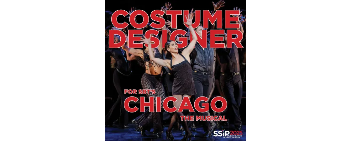 Costume Designer for Chicago The Musical Flyer